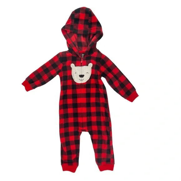 Carter's One Pieces Carters Just One You Size Month Red